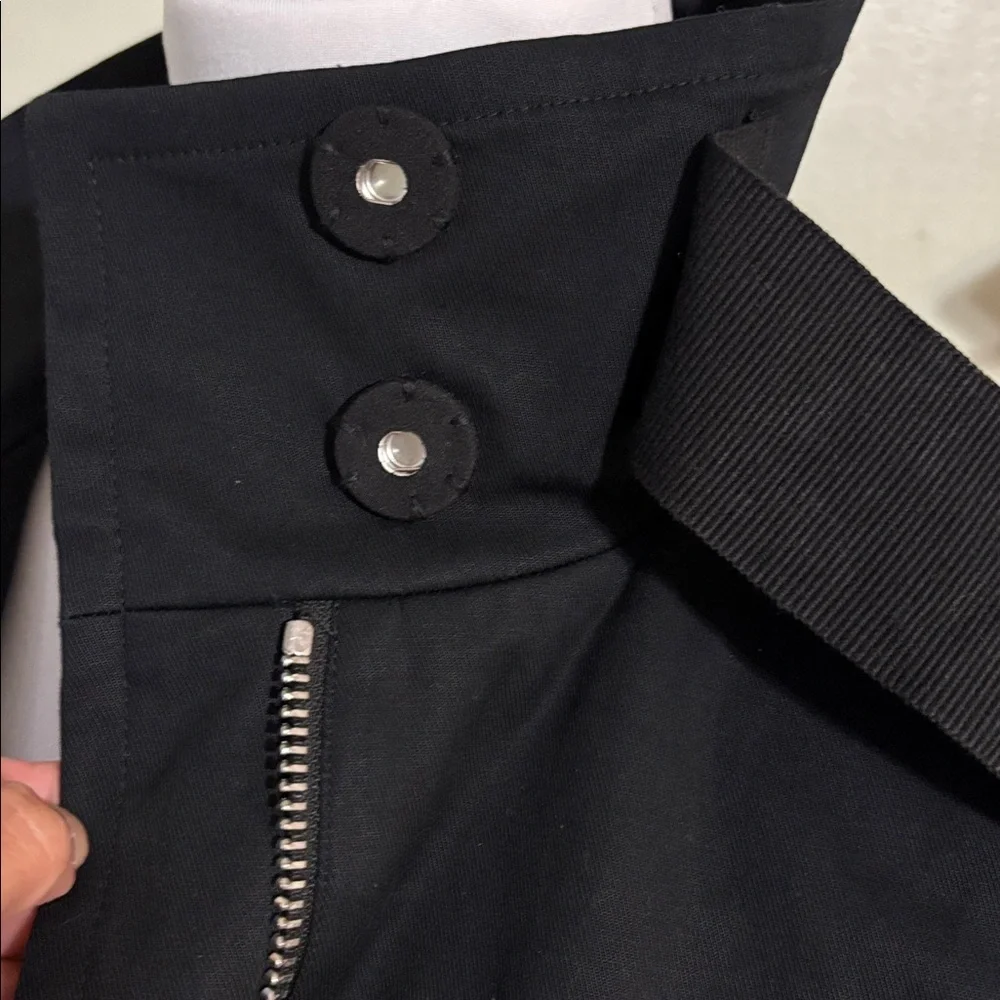 Ann Taylor Black Jacket Winter Cotton Spandex